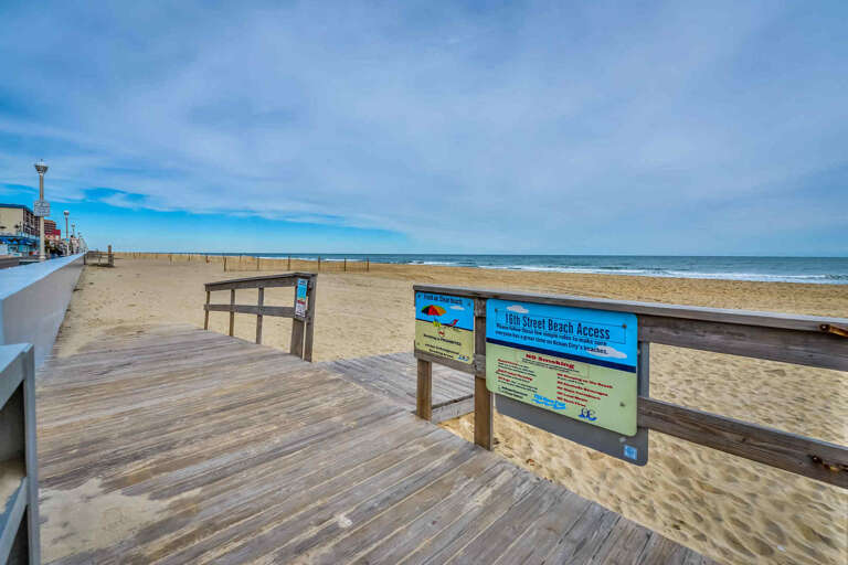 Nearby Boardwalk in Ocean City MD