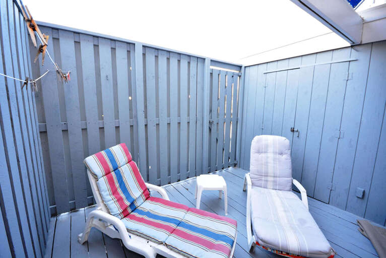Rear Deck at Beach Place 12