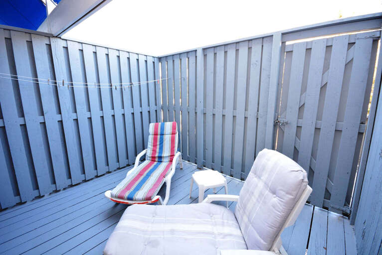 Rear Deck at Beach Place 12