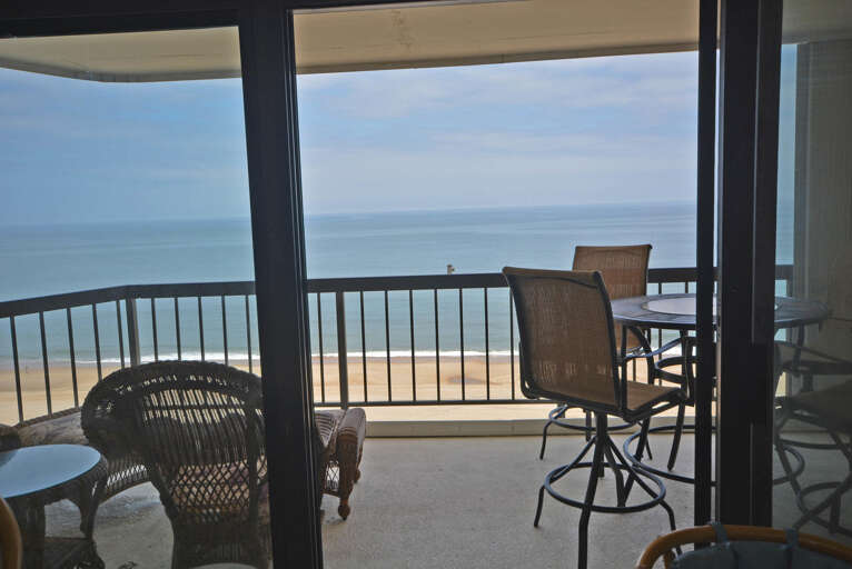 Oceanfront View from Living Room
