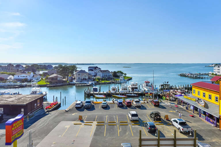 View from Balcony overlooking Fishtales