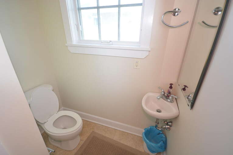 Half Bathroom off of Living Room