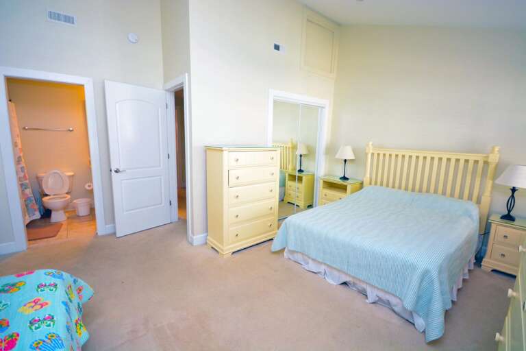 Second Bedroom with Queen and Pyramid Bunk Bed