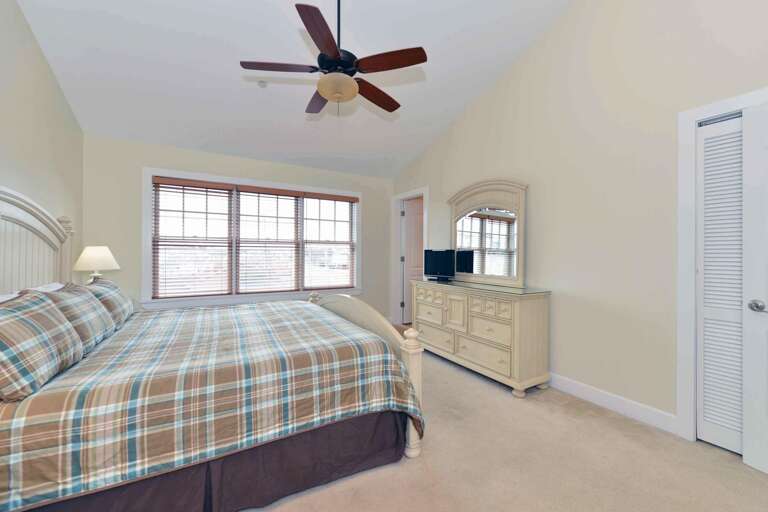 Master Bedroom with King