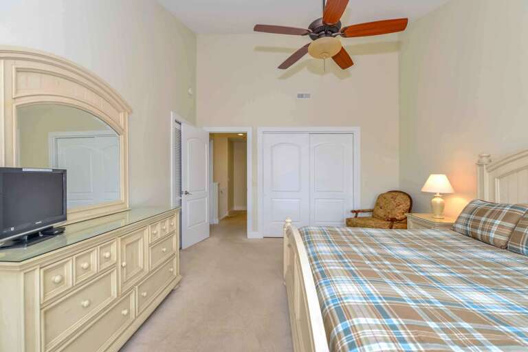 Master Bedroom with King