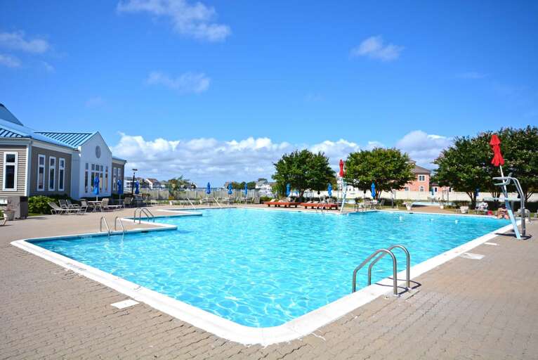 One of 2 Outdoor Pools