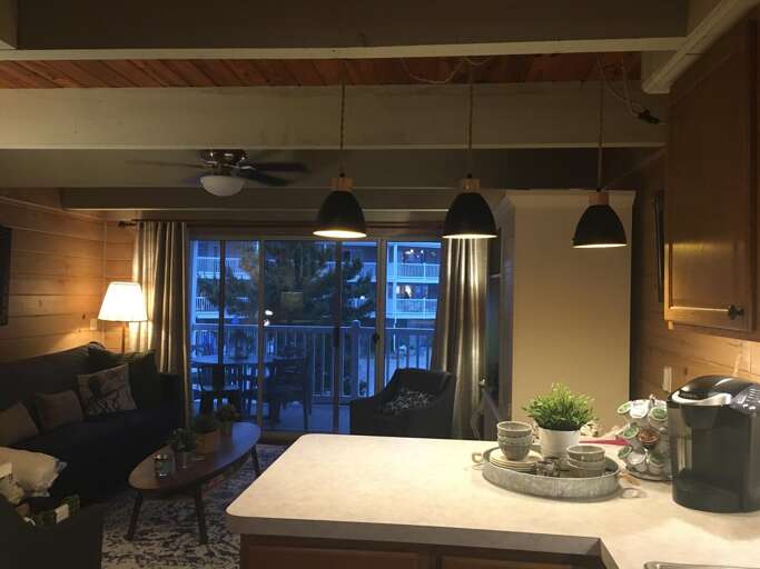 Beachwalk 20- Second Floor Kitchen Dining Counter 