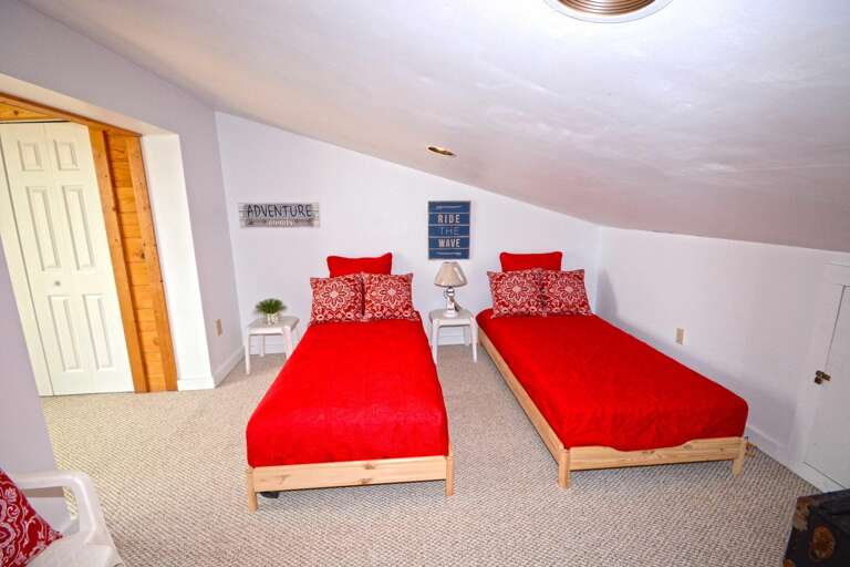 Fourth Floor Bedroom with Two Twins