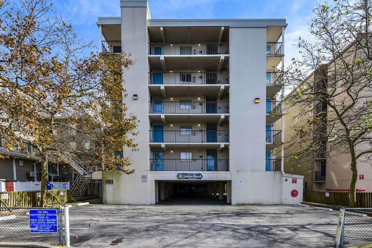 Golden Beach Back of Building