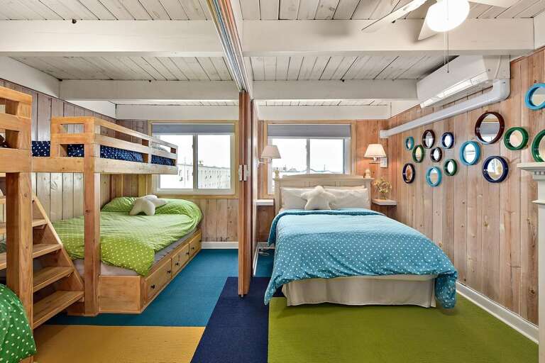 Third Bedroom with 2 Pyramid Bunk Beds  Third Bedroom with 2 Pyramid Bunk Beds
