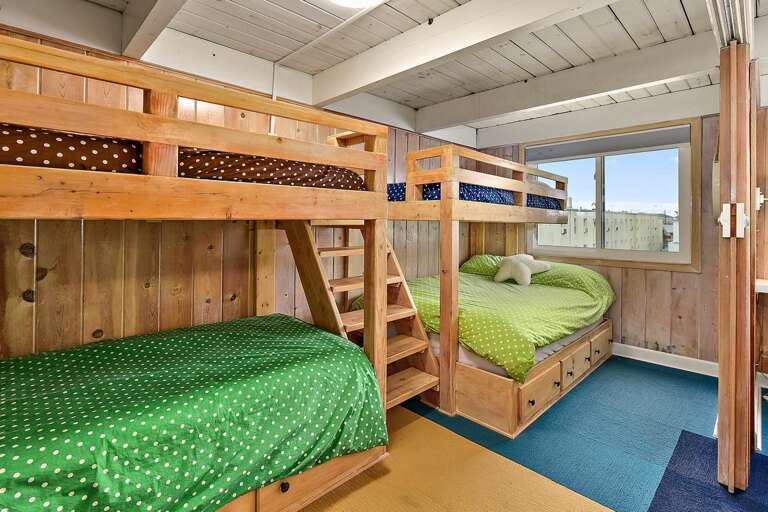 Third Bedroom with 2 Pyramid Bunk Beds  Third Bedroom with 2 Pyramid Bunk Beds