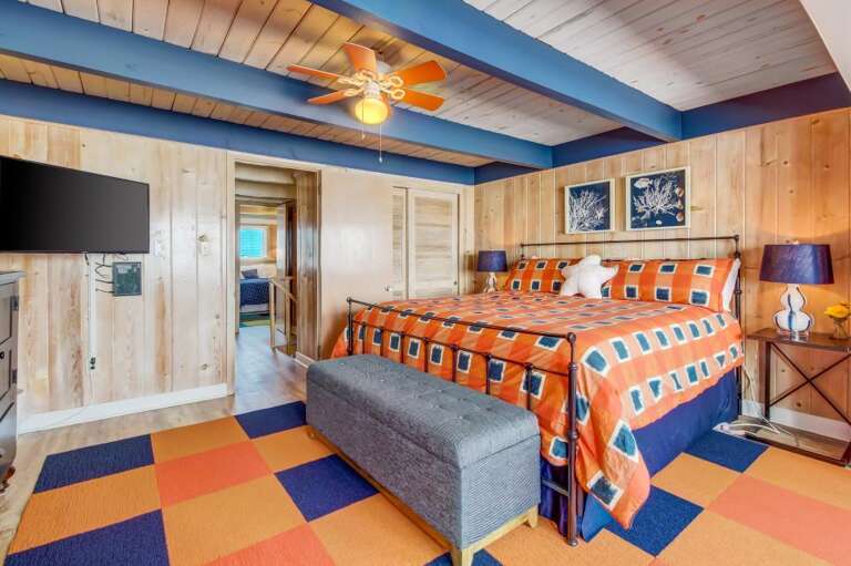 Master Bedroom with King Upstairs