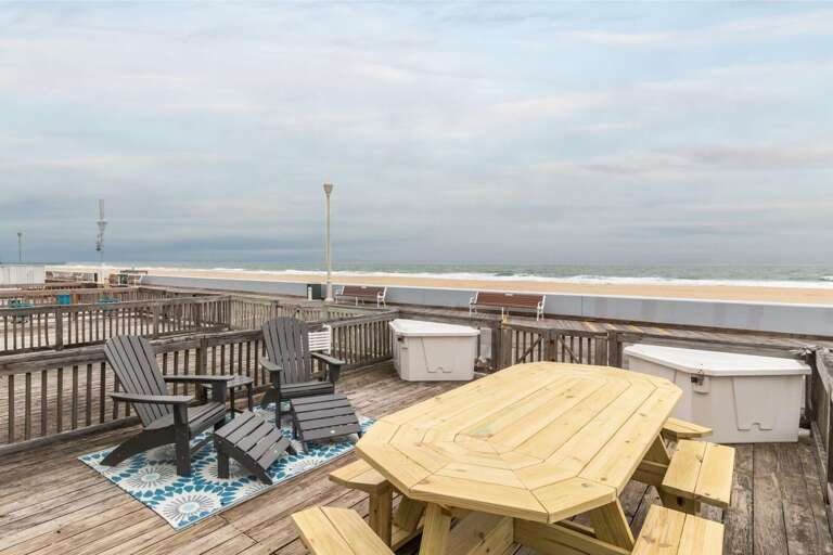 Oceanfront Deck Oceanfront Deck