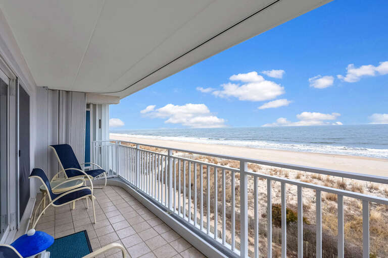 Oceanfront Balcony View