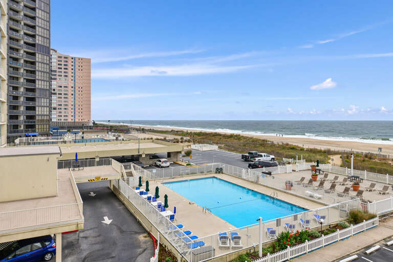 Oceanfront Balcony View
