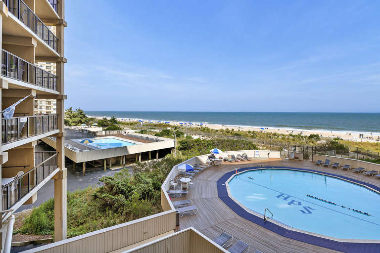 Oceanfront Balcony View