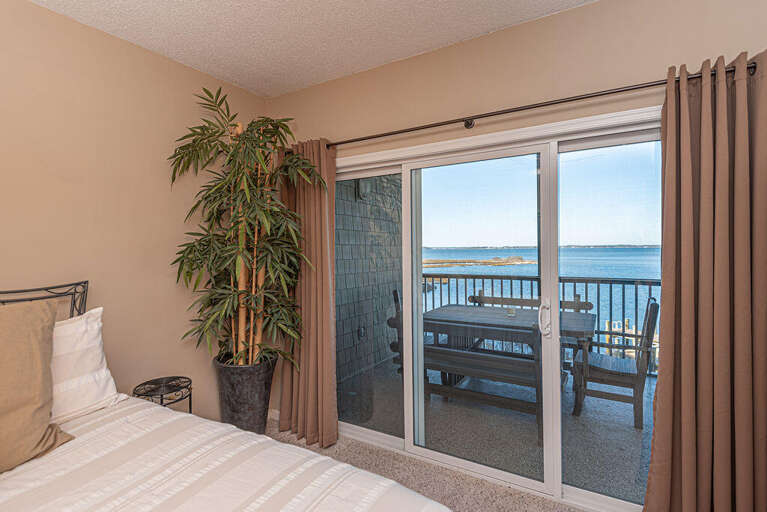 Master Bedroom with King and Balcony
