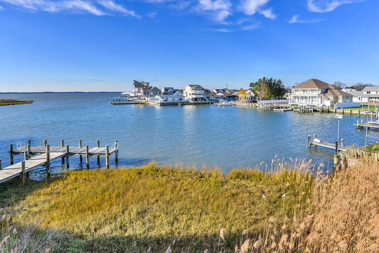 View of Dock in Front of Building