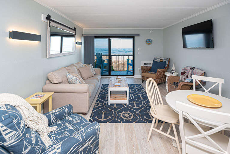 Oceanwalk 208- Living Room