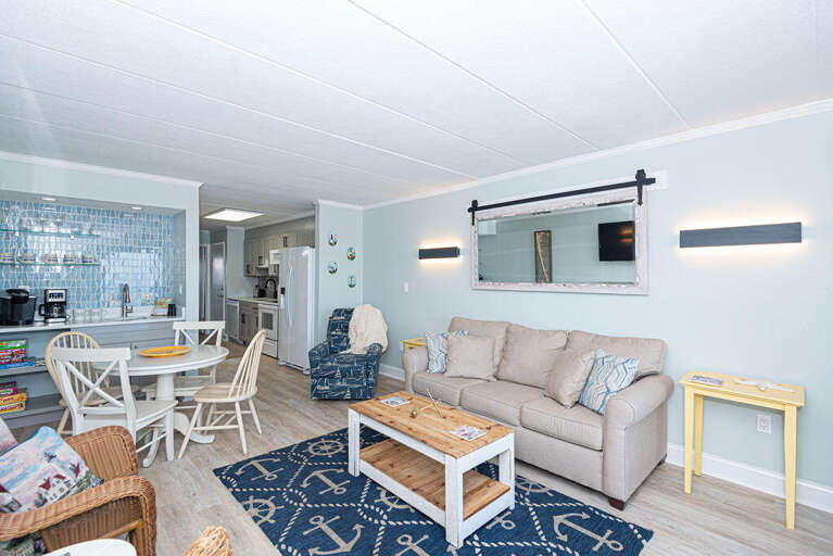 Oceanwalk 208- Living Room