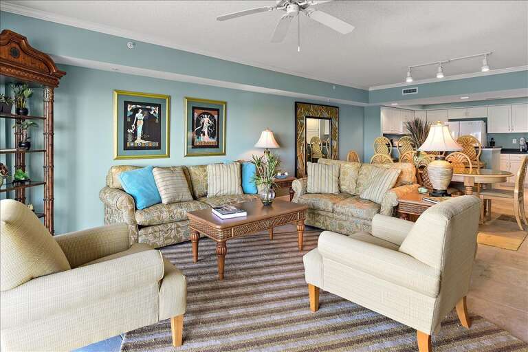 Bay One # 101 Living room