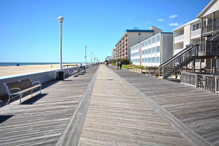 Ocean City's Famous Boardwalk