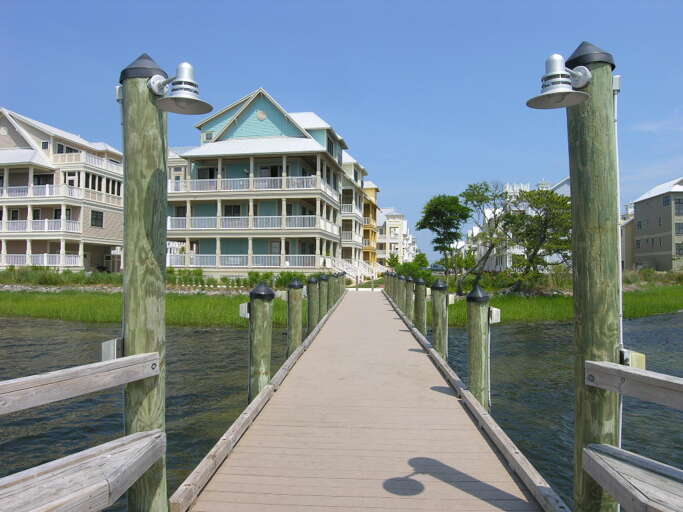 Fishing and Crabbing Pier at Sunset Island Fishing and Crabbing Pier at Sunset Island