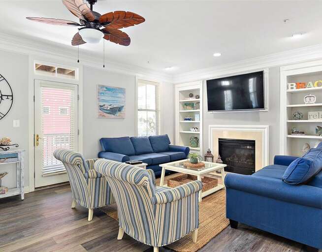 Living-Area- 6 Sunset Island-Ocean City