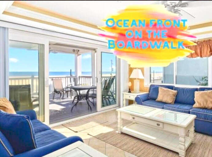 Oceanfront Condo on the Boardwalk in Ocean City MD