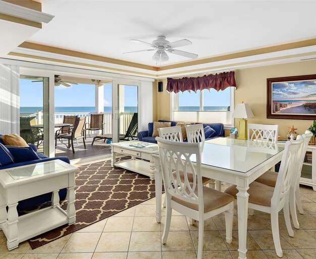 Living Room at Ocean City Boardwalk Suites S2