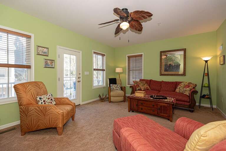 Living Room at Sunset Island 7