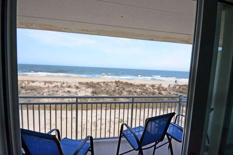 Oceanfront Balcony View