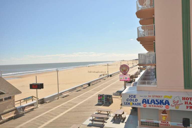 View of Boardwalk from Balcony