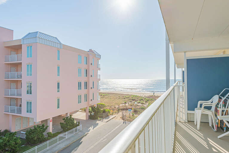 Purnell House 405 balcony view