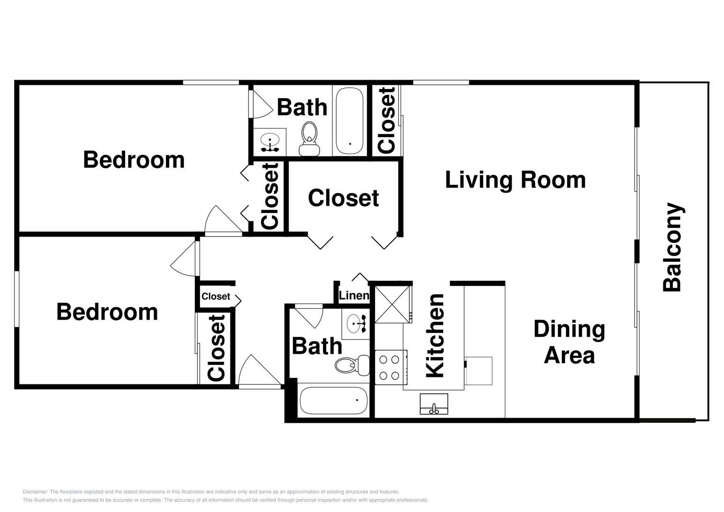 Diamond Head 312 - Floor Plan