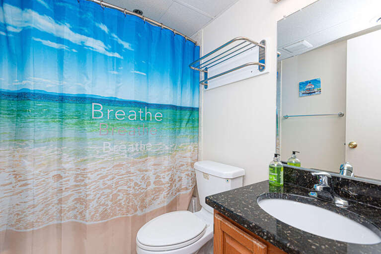 Marigot Beach 401- Hallway Bathroom 