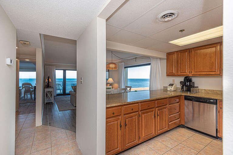 Marigot Beach 401-Kitchen