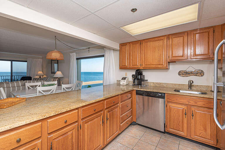 Marigot Beach 401-Kitchen
