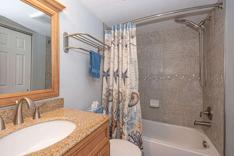 Sea Terrace 906- Hall Bathroom