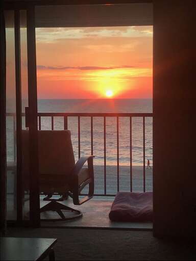 Oceanwalk 405- Balcony View Oceanwalk 405- Balcony View