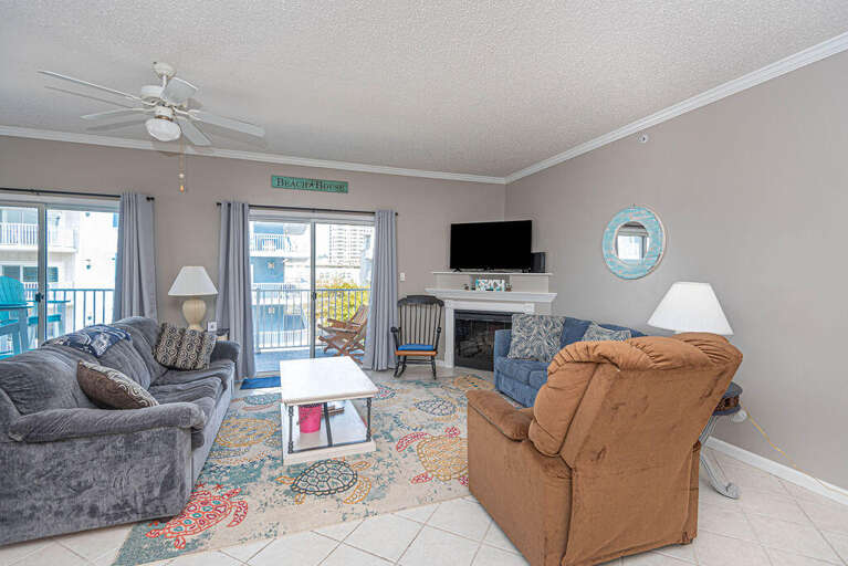 Whispering Sands 303 -  Living Room