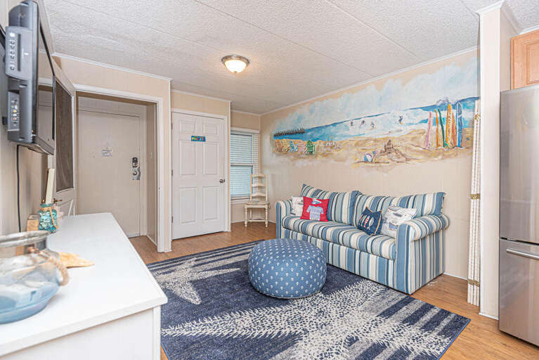 Den with Double Sleep Sofa