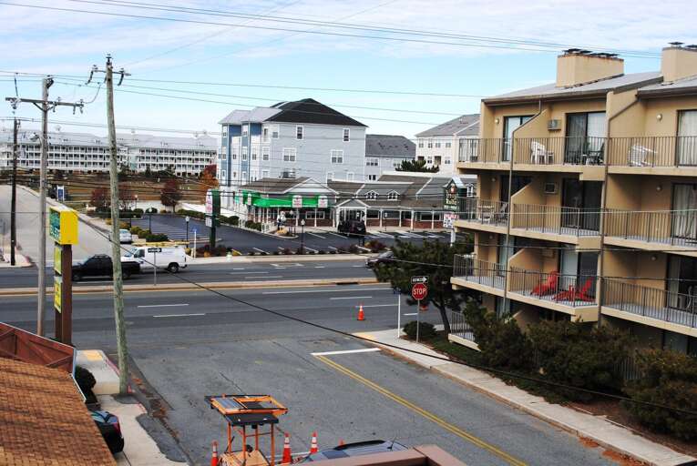 Bay View from Balcony at Ocean Terrace 313
