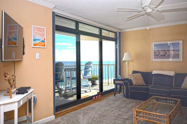 SEA TERRACE 1207 - LIVING-ROOM-VIEW-OCEAN - OCEAN