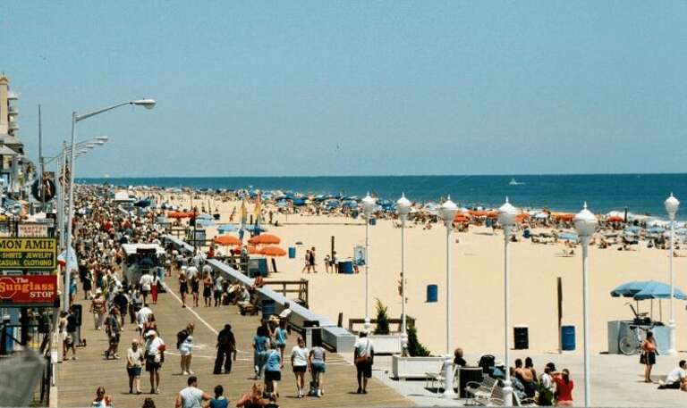Ocean City, MD Beach and Boardwalk