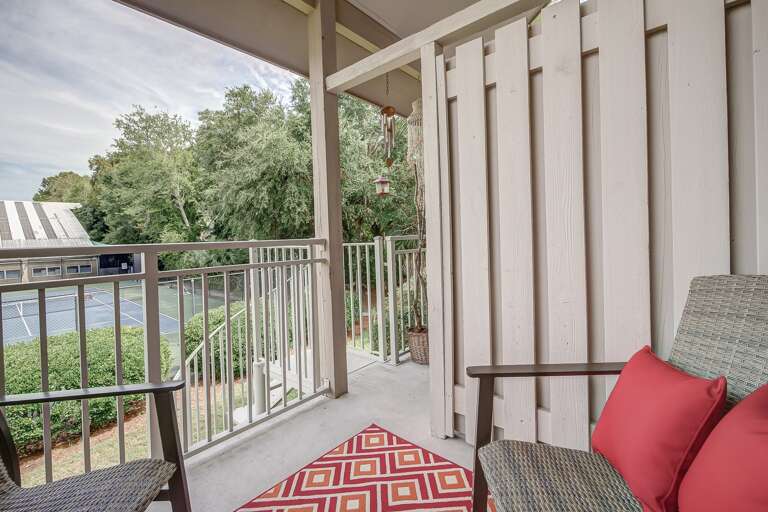 Courtside 42 -Deck off Living Room 