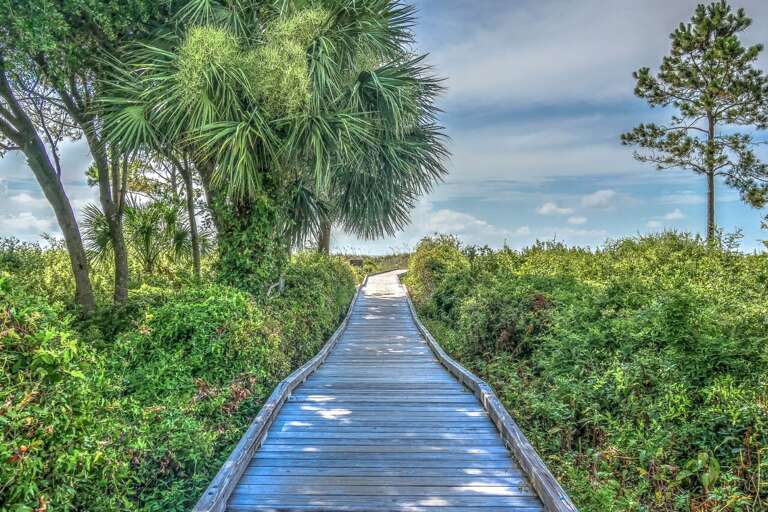 Just a two minute stroll from your villa to the amazing Hilton Head beach! 