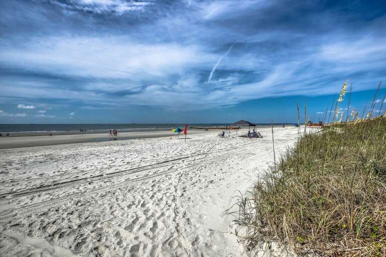 The beautiful beaches of the Atlantic Ocean