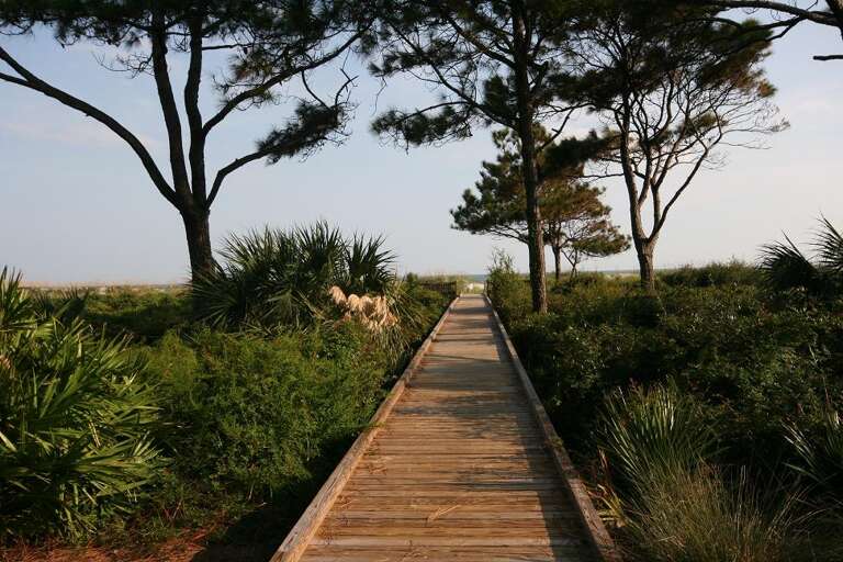 Out the sliding glass doors and down this newly built beachwalk and you are in the sand on the beach at the beautiful Atlantic Ocean.
