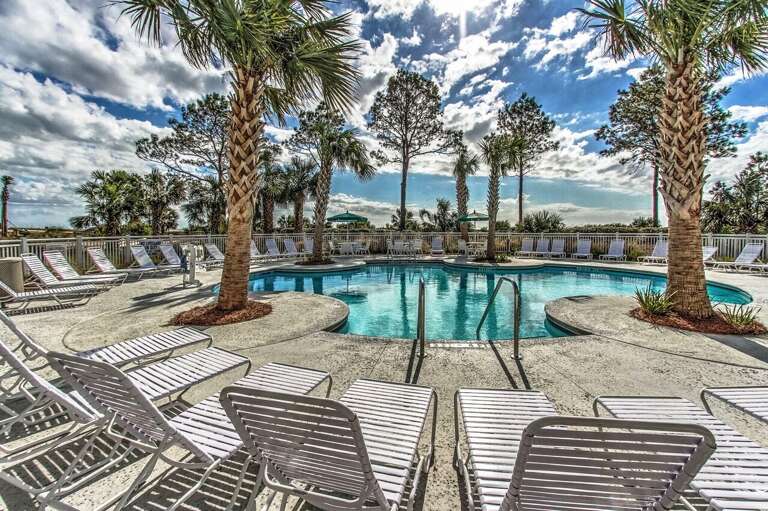 View of our Atlantic oceanfront pool.